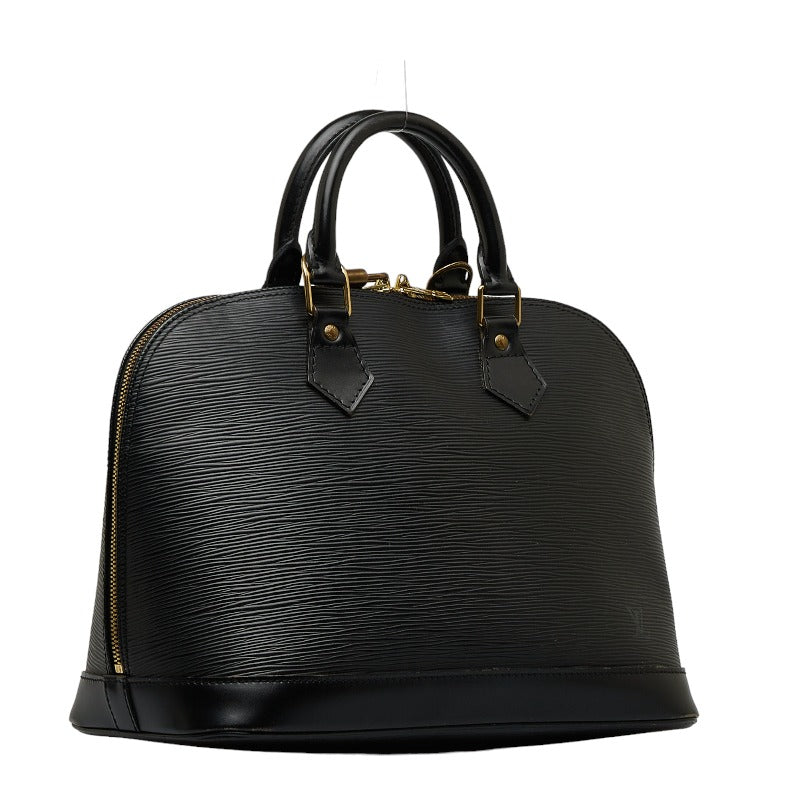 Louis Vuitton Epi Alma Handbag M52142 Noir Black Leather  Louis Vuitton