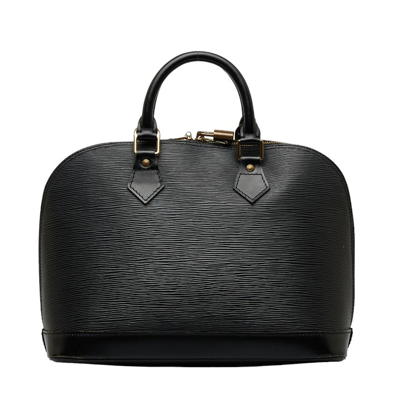 Louis Vuitton Epi Alma Handbag M52142 Noir Black Leather  Louis Vuitton