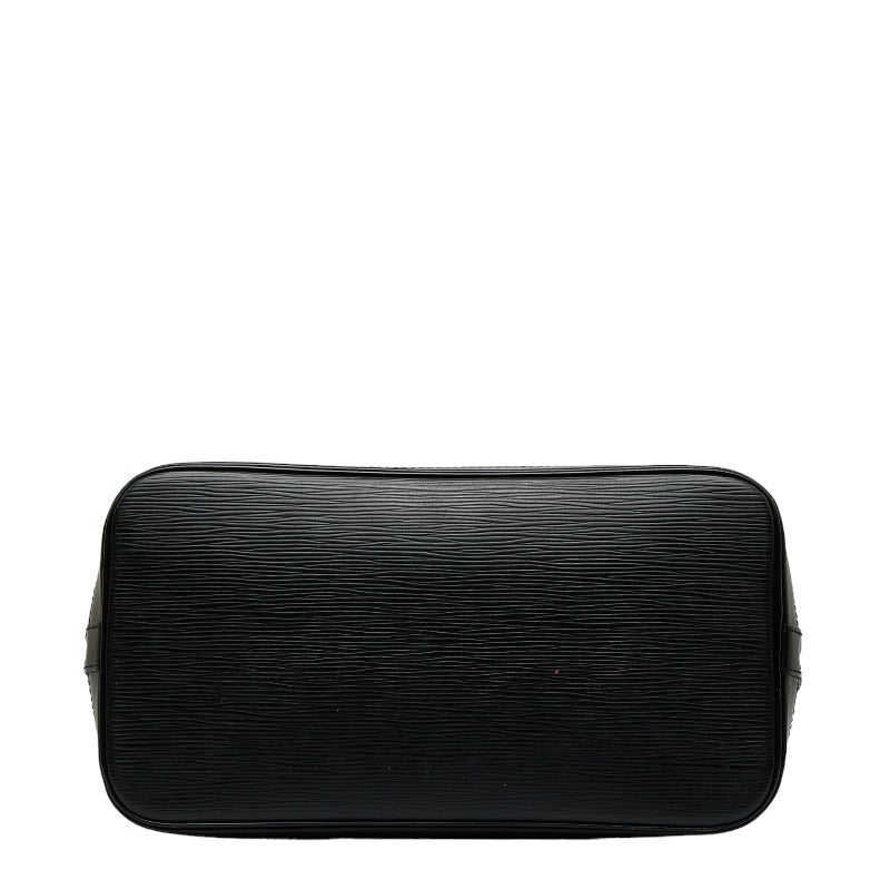 Louis Vuitton Epi Alma Handbag M52142 Noir Black Leather  Louis Vuitton