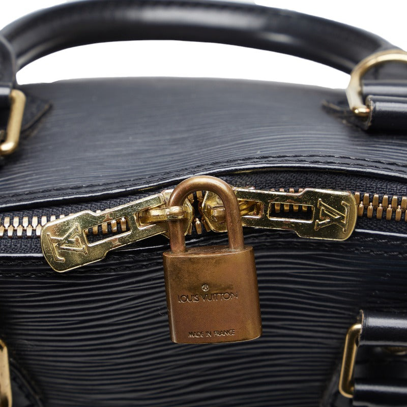 Louis Vuitton Epi Alma Handbag M52142 Noir Black Leather  Louis Vuitton