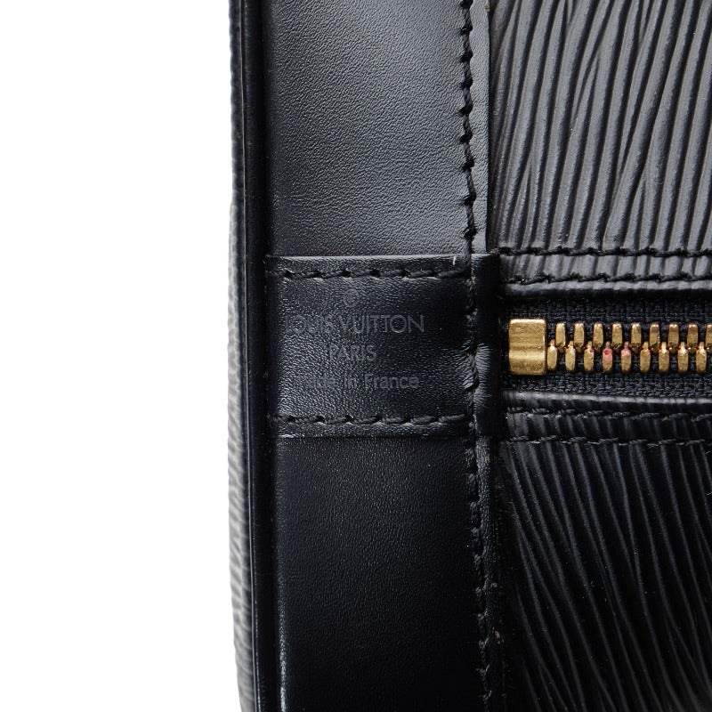 Louis Vuitton Epi Alma Handbag M52142 Noir Black Leather  Louis Vuitton