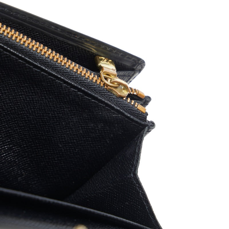 Louis Vuitton Epi Portefeuil Sara Long Wallet M63742 Noir Black
