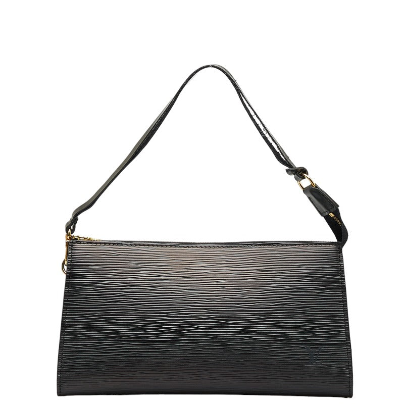 Louis Vuitton Epi Pochette Accessory Pouch Handbag M52942 Noir Black