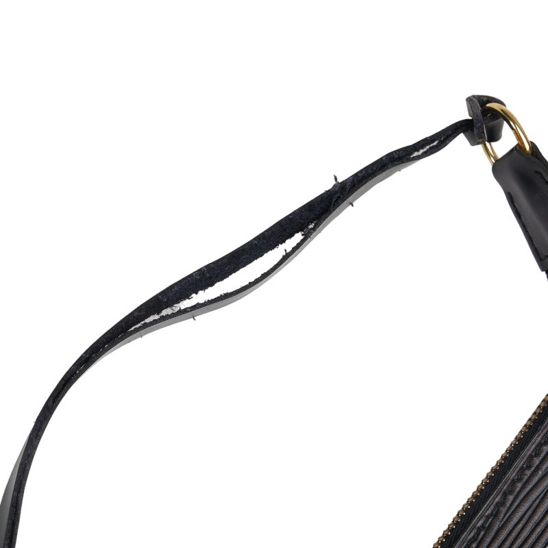 Louis Vuitton Epi Pochette Accessory Pouch Handbag M52942 Noir Black