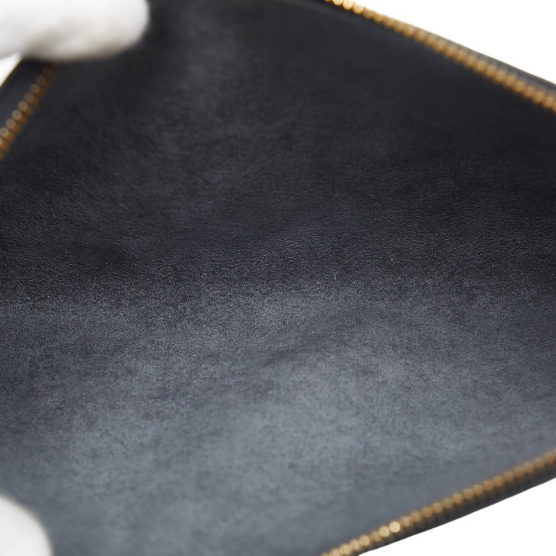 Louis Vuitton Epi Pochette Accessory Pouch Handbag M52942 Noir Black