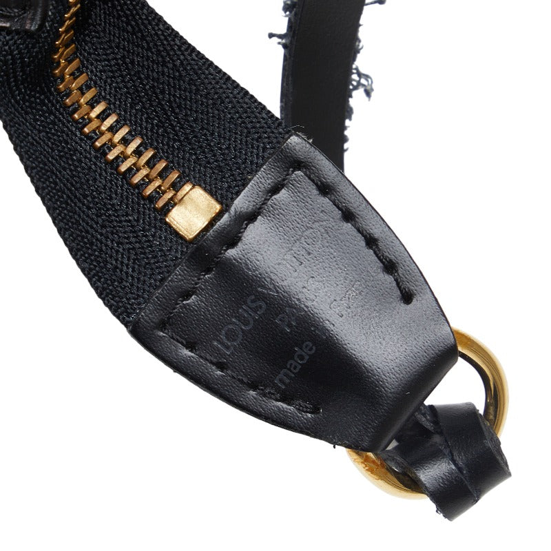 Louis Vuitton Epi Pochette Accessory Pouch Handbag M52942 Noir Black