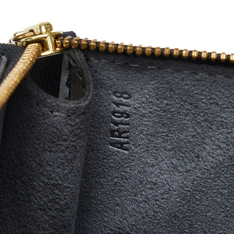 Louis Vuitton Epi Pochette Accessory Pouch Handbag M52942 Noir Black