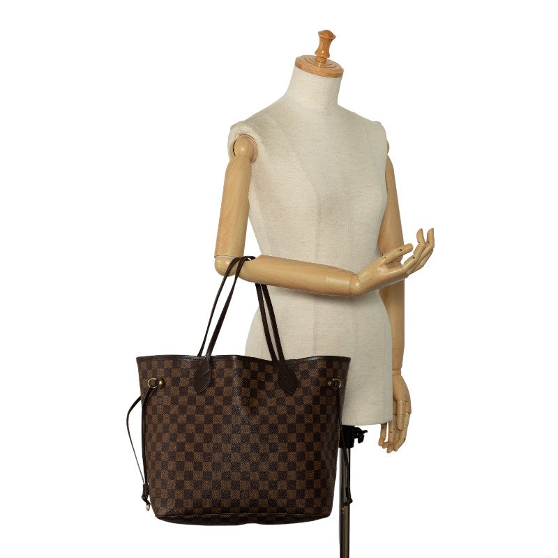 Louis Vuitton Damier Neverfull MM Shoulder Bag Tote Bag N51105