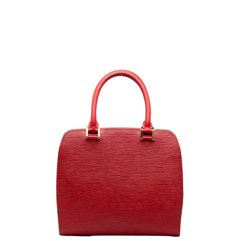 Louis Vuitton Epi Pont Neuf Handbag M52057 Castilian Red Leather