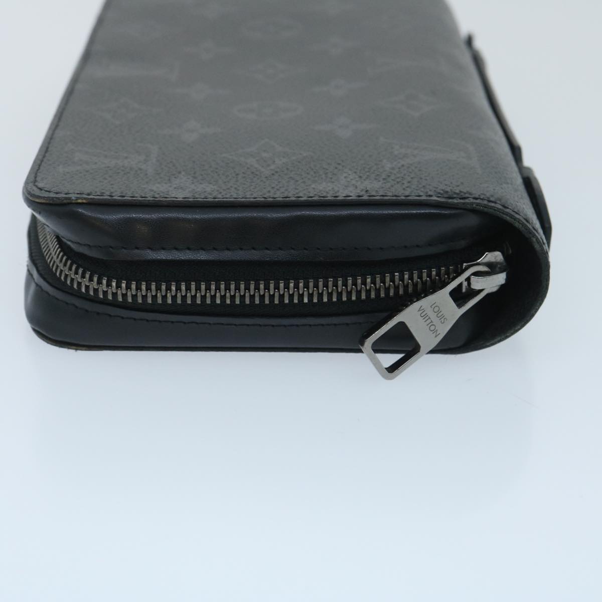 Louis Vuitton Black Canvas Zippy XL wallet accessories