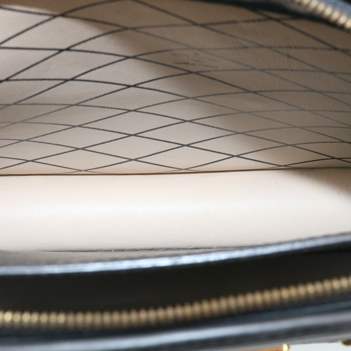 Louis Vuitton Black Leather Trunk shoulder bag