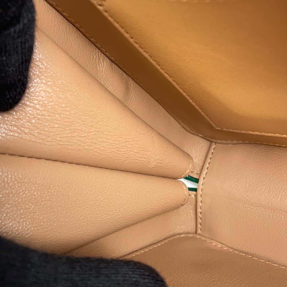 GUCCI 1969 Sylvie Green589479 Patent Leather