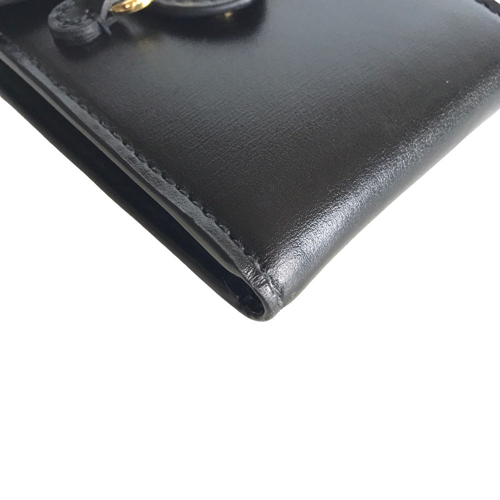 GUCCI Card Case 658617 2149 leather black Cross body