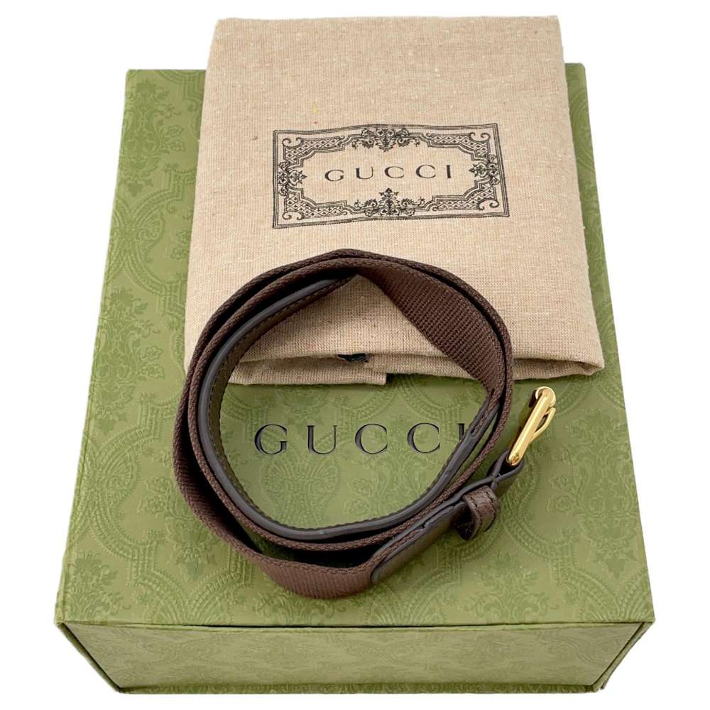 GUCCI Belt bag 100th anniversary limited edition Brown602695 Leather