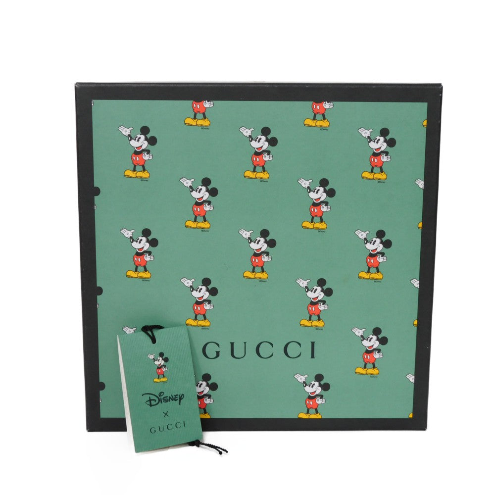 GUCCI Knit cap 604032 4GA50 4300 Wool: 90(%) x Alpaca: 10(%) blue Disney Mickey Mouse Women M Used