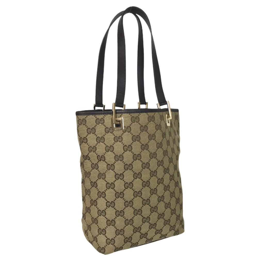 GUCCI Tote Bag 002 1099 GG canvas beige Shoulder Bag