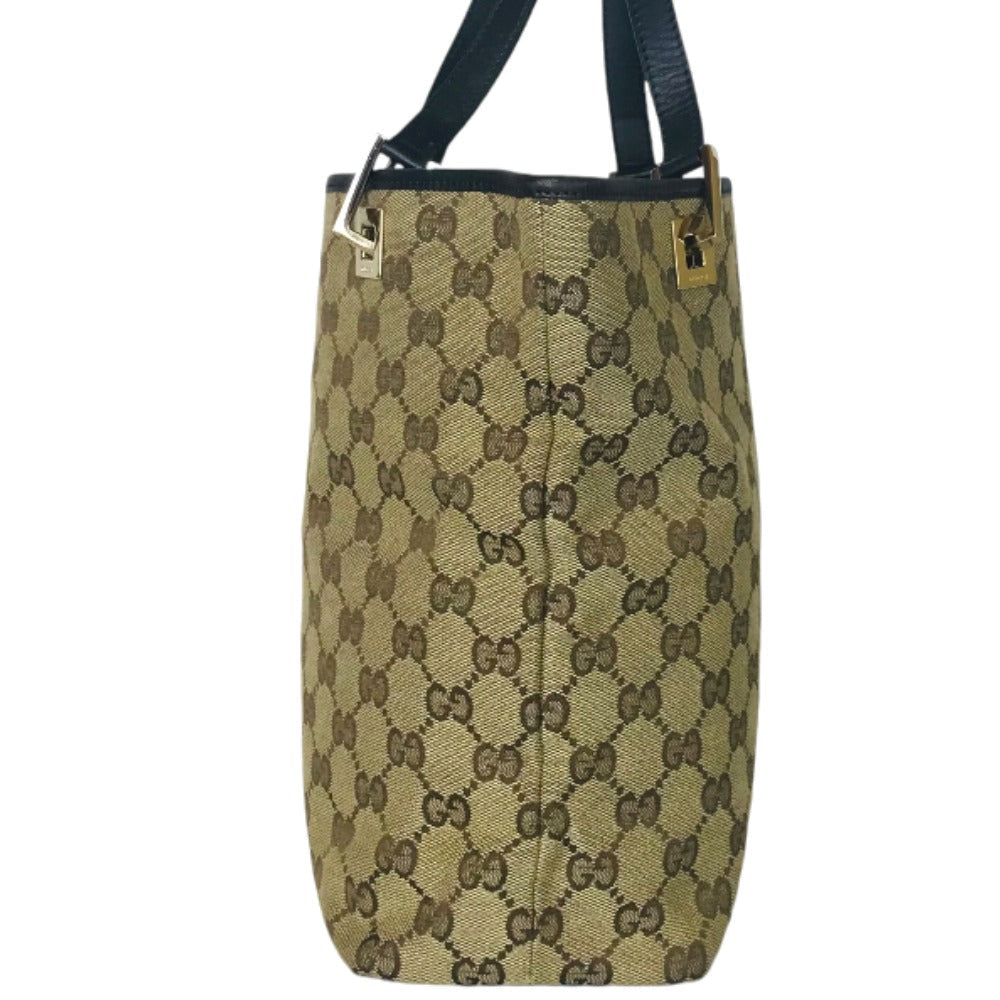 GUCCI Tote Bag 002 1099 GG canvas beige Shoulder Bag