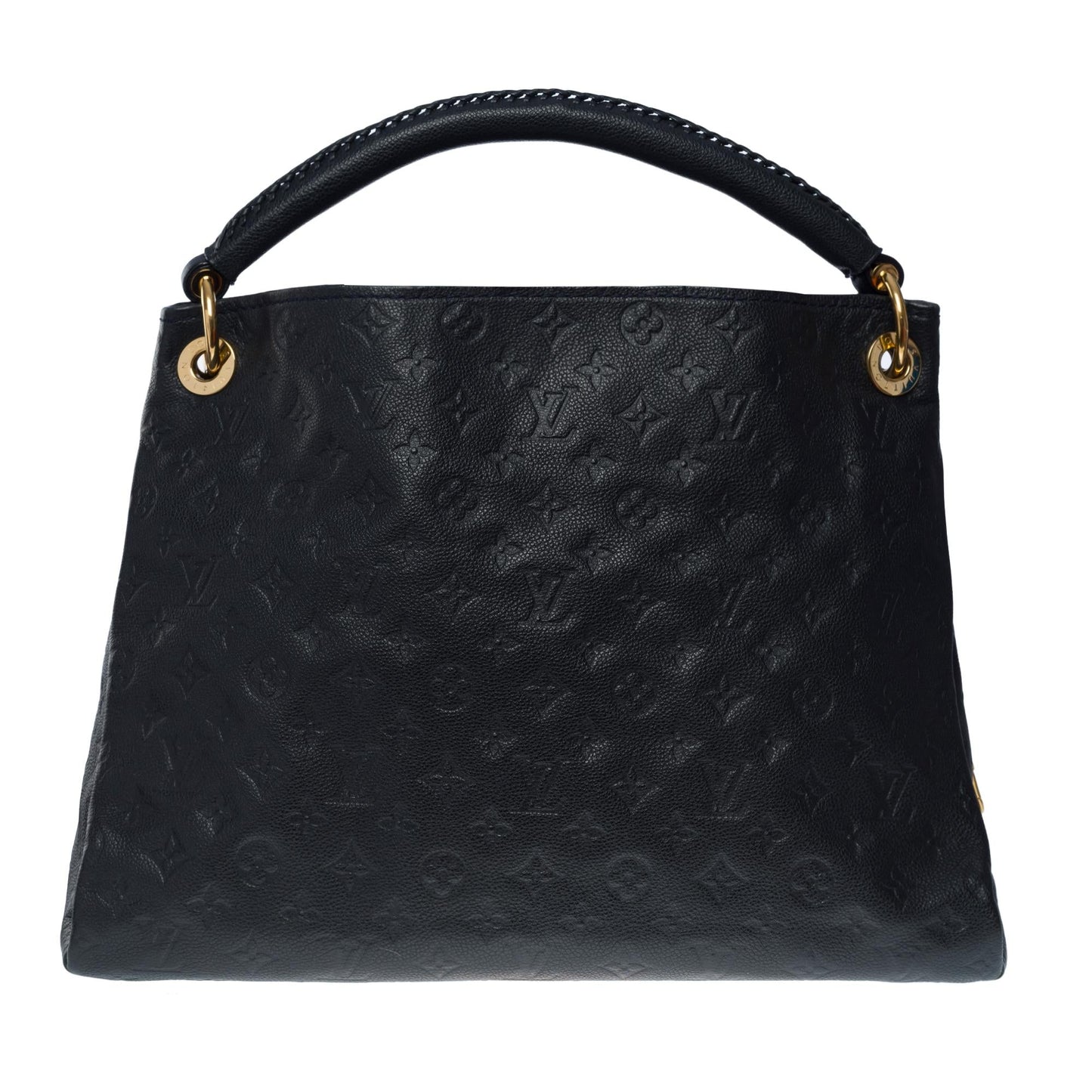LOUIS VUITTON Artsy MM Hobo bag in dark blue monogram calfskin leather, GHW