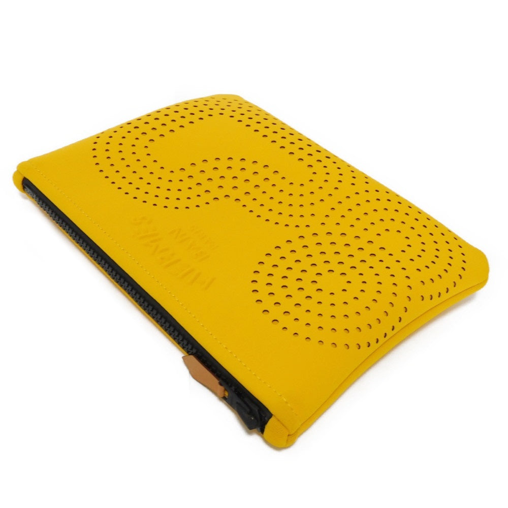 HERMES Clutch bag polyamide Bouton d'Or (Yellow) Giampaolopani Neoban Zen Au Soleil PM