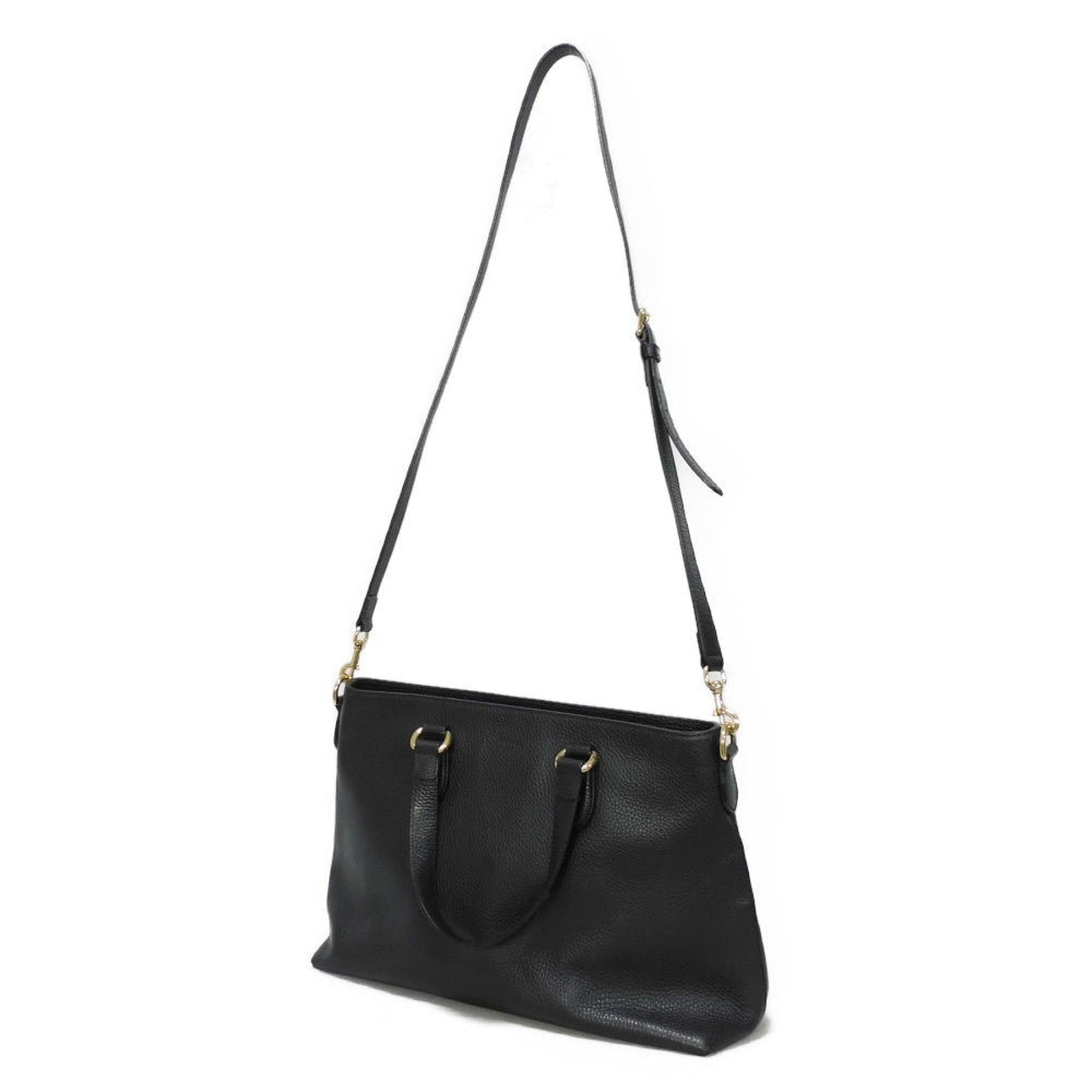 GUCCI Tote Bag 449642 CAO0G 1000 Calf leather (embossed) black Logo embossing Bamboo Tassel Tote