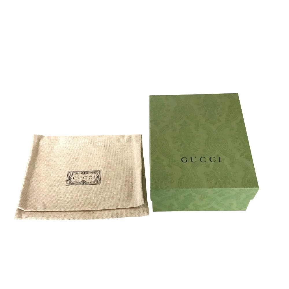 GUCCI Tri-fold wallet 523173 2149 GG Supreme Canvas beige Compact wallet Offidia Sherry Line