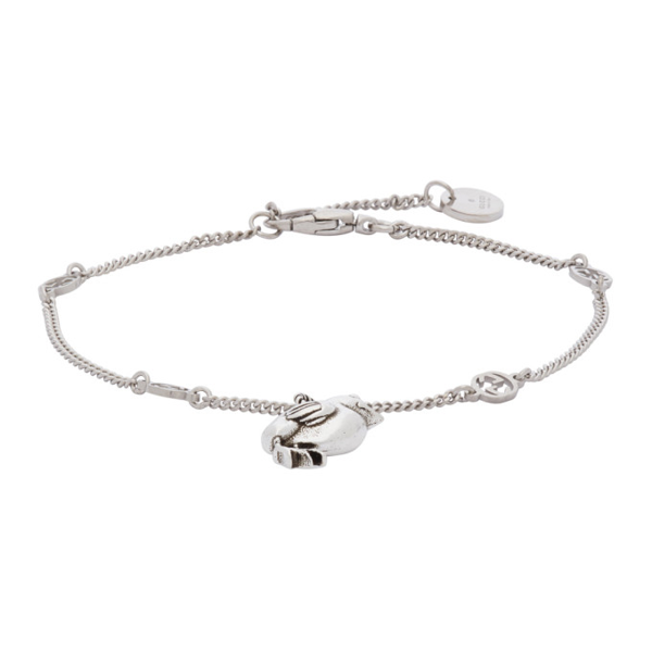 Gucci Chick Motif Bracelet in Silver