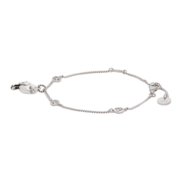 Gucci Chick Motif Bracelet in Silver