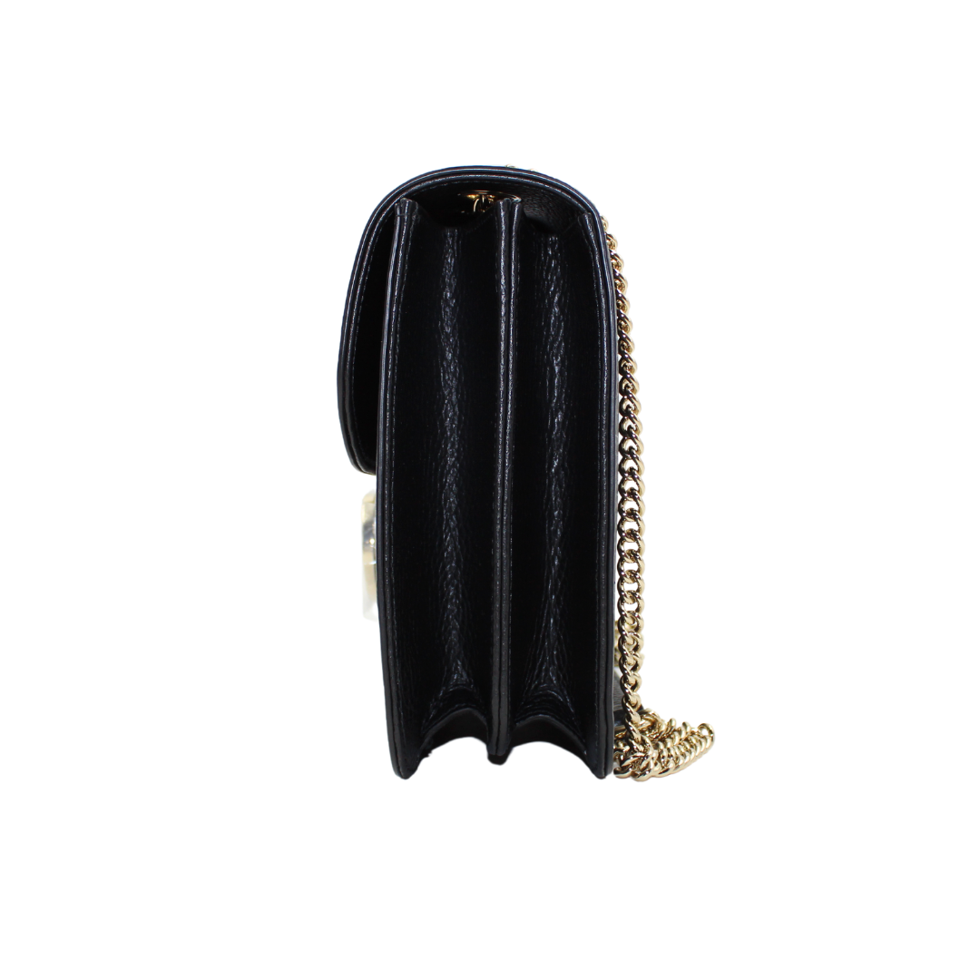 Gucci Large Interlocking GG Leather Shoulder Bag