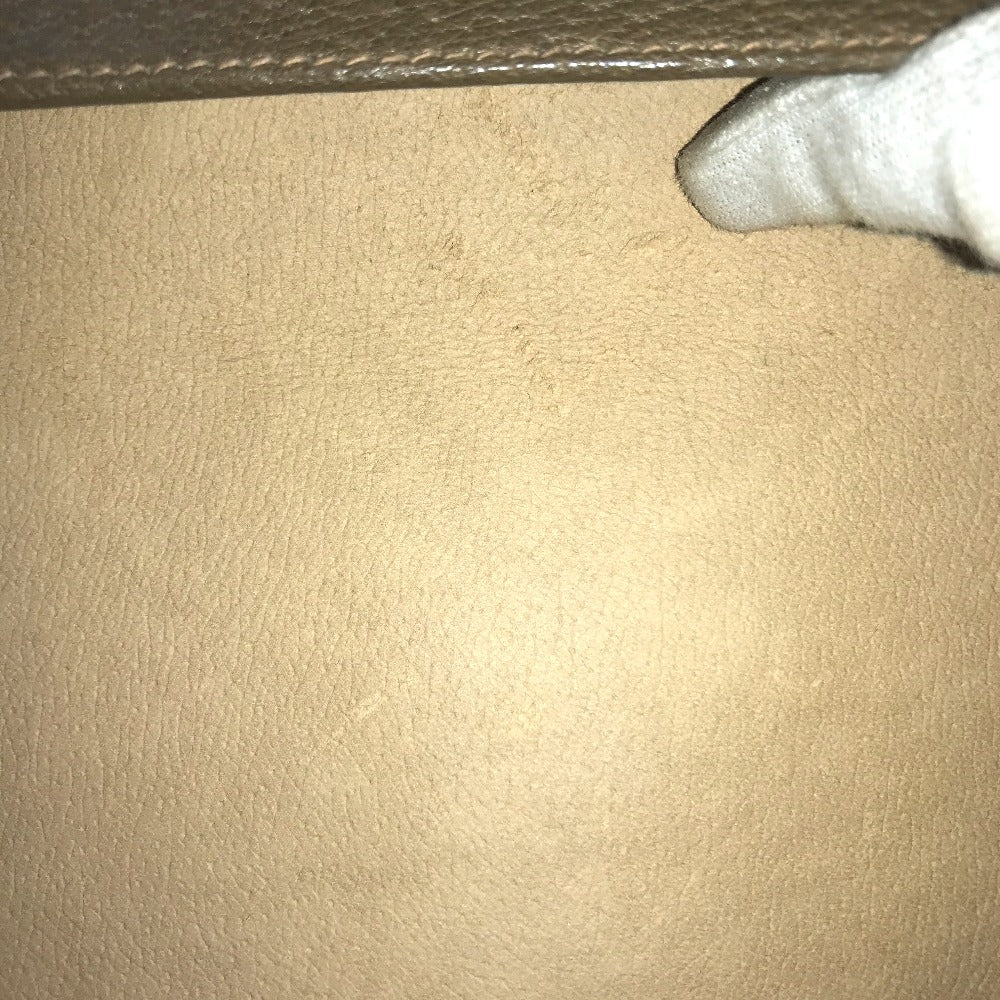 GUCCI Clutch bag 89 01 030 canvas beige business bag GG Old Gucci Shelly