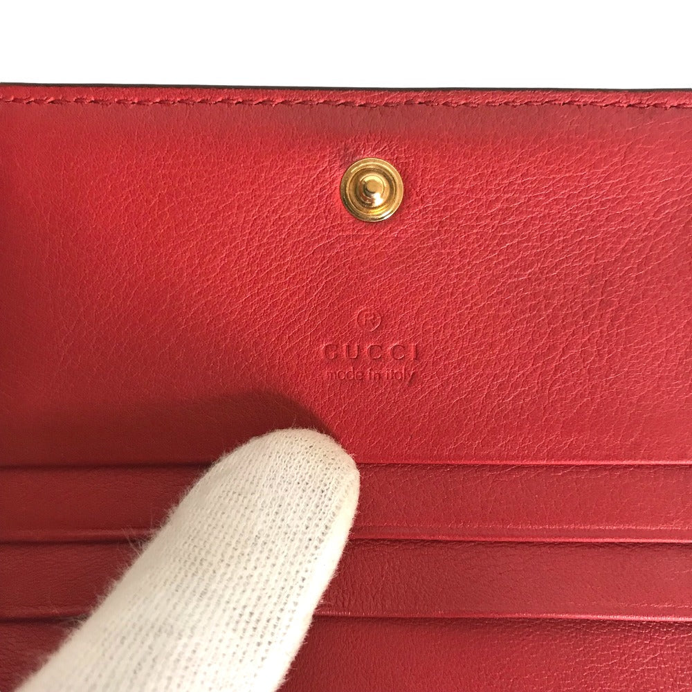 GUCCI Bifold Wallet 624641 2067 GG Supreme Canvas Multi Compact wallet GG Apple