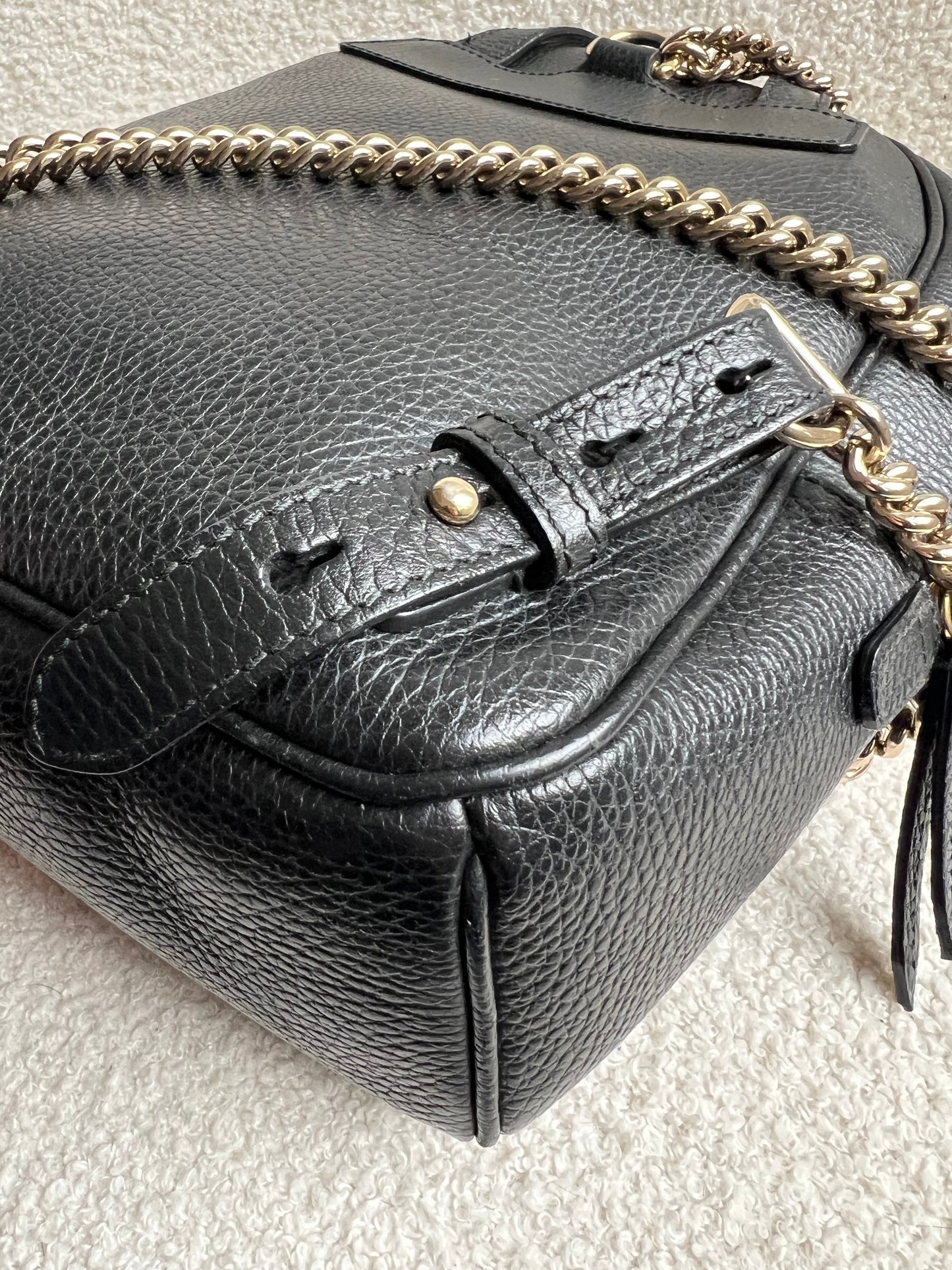 Gucci GG Black Soho Backpack