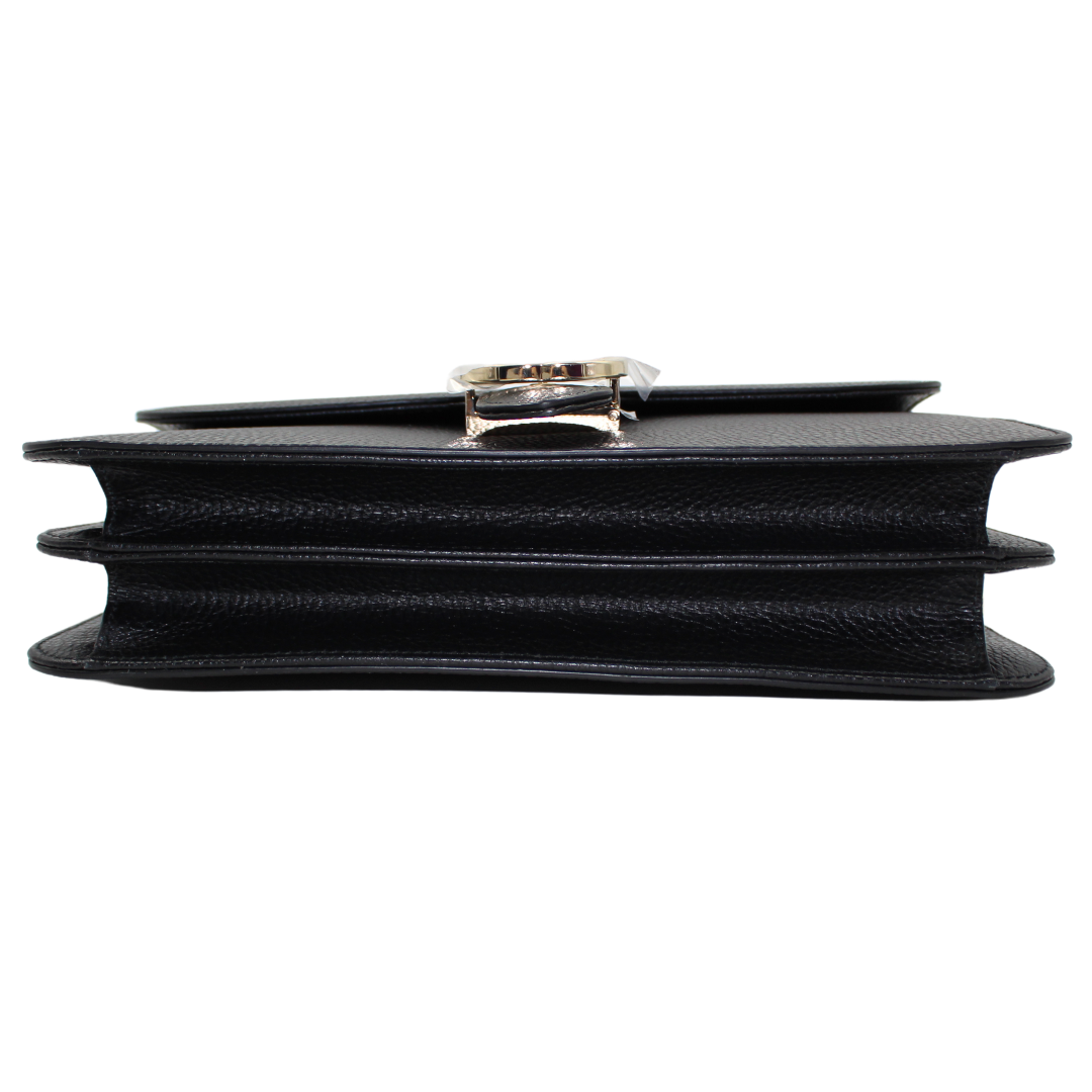 Gucci Large Interlocking GG Leather Shoulder Bag