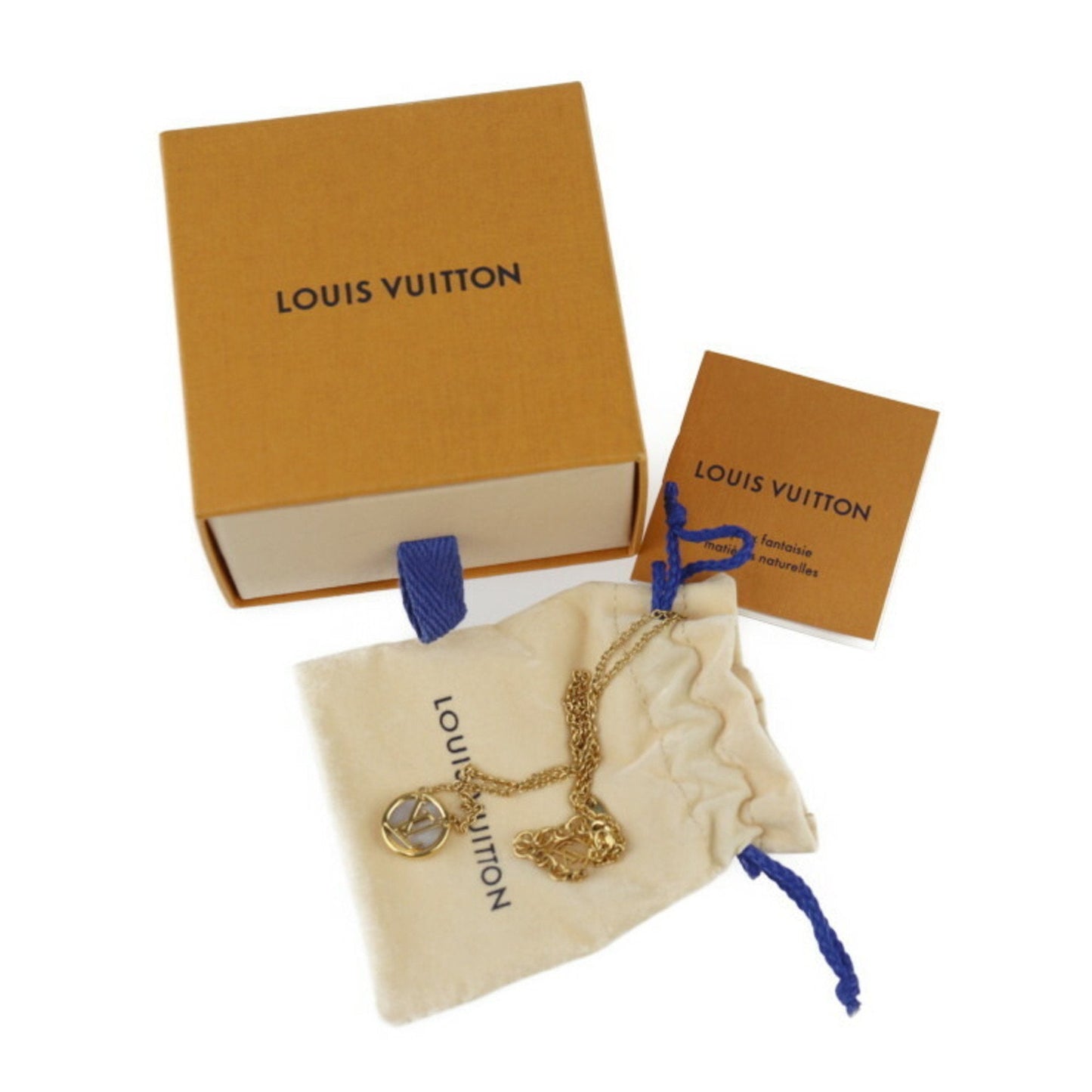 LOUIS VUITTON Collier Miss LV Necklace