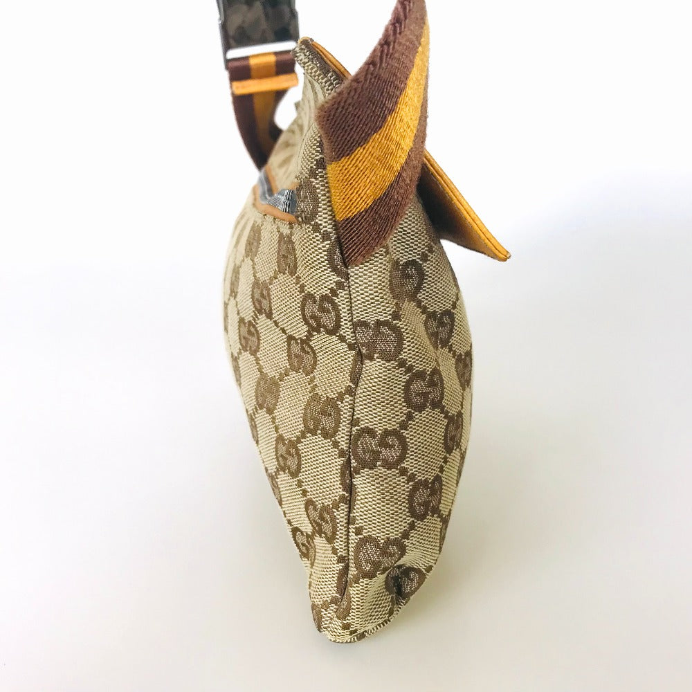 GUCCI Waist bag 28566  GG canvas beige Cross body