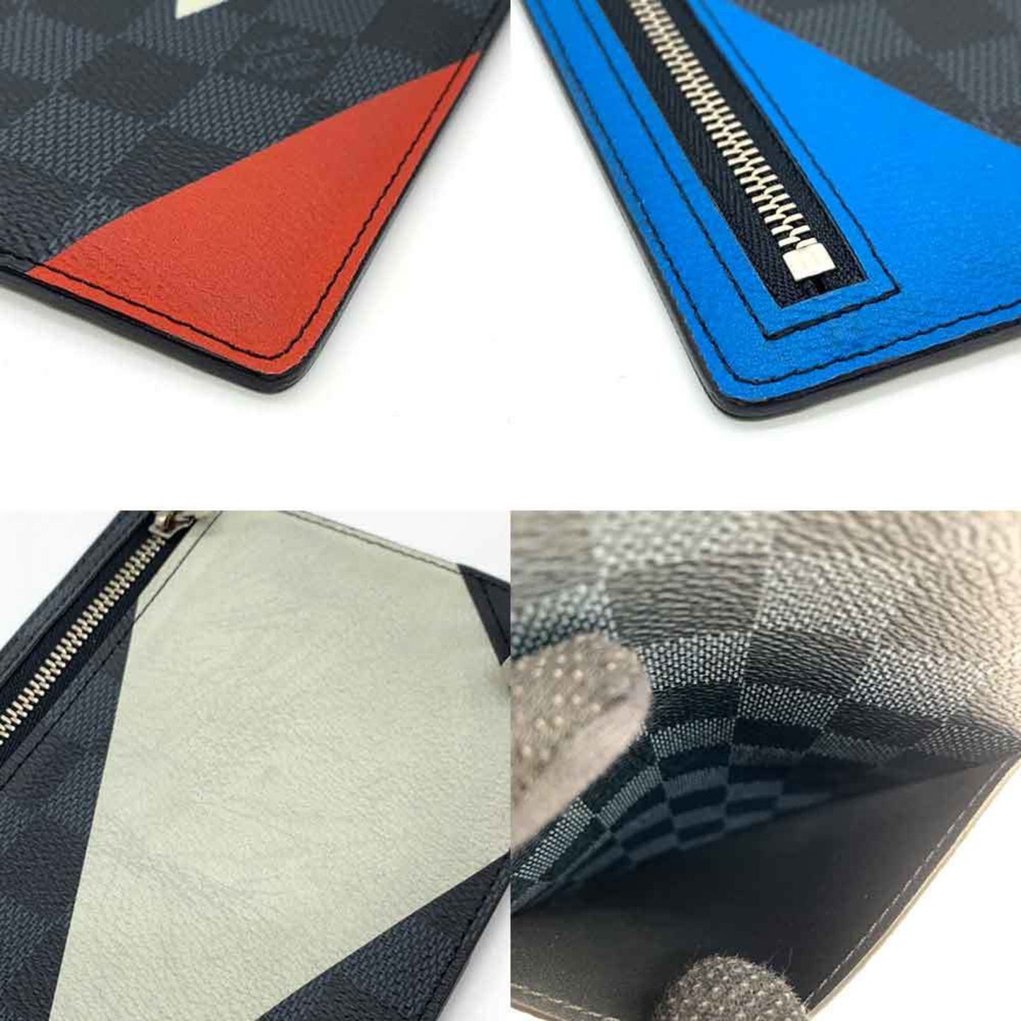 LOUIS VUITTON America's Cup Clutch Bag