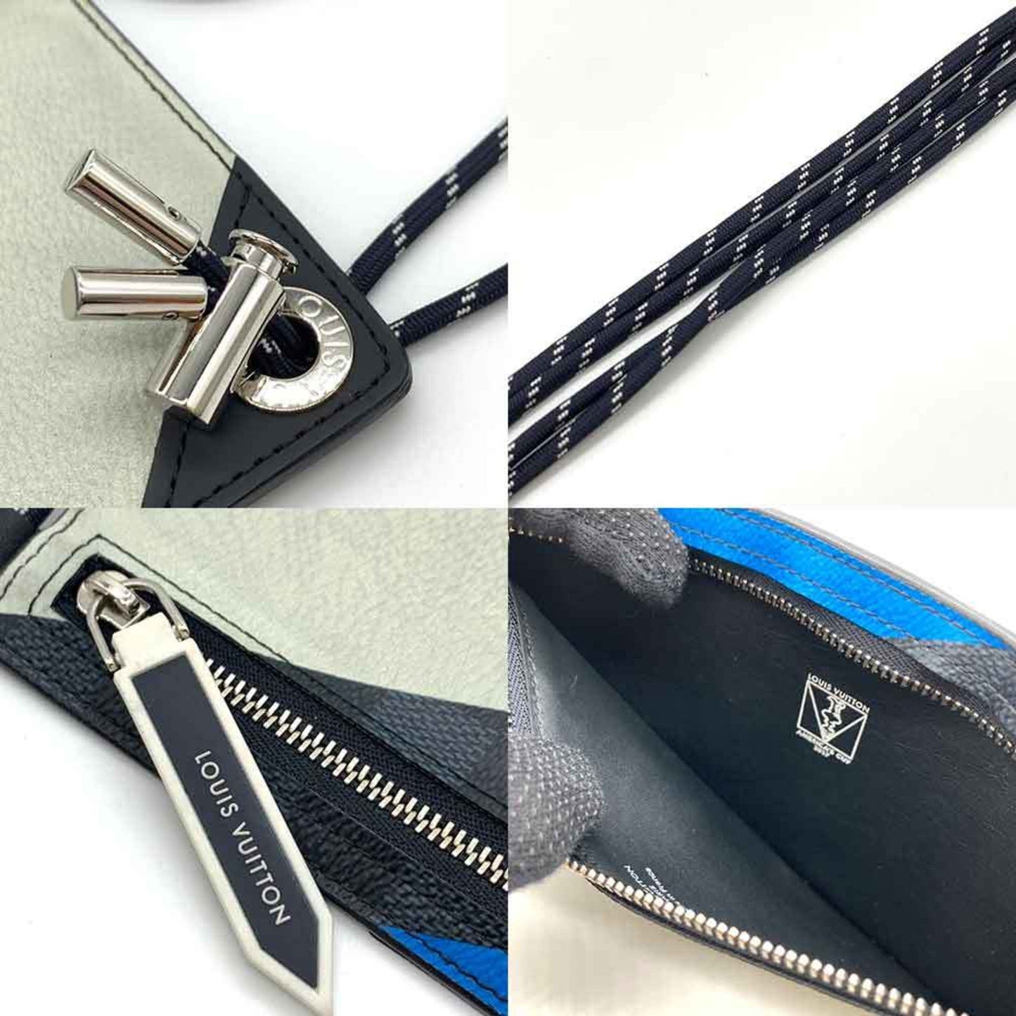 LOUIS VUITTON America's Cup Clutch Bag