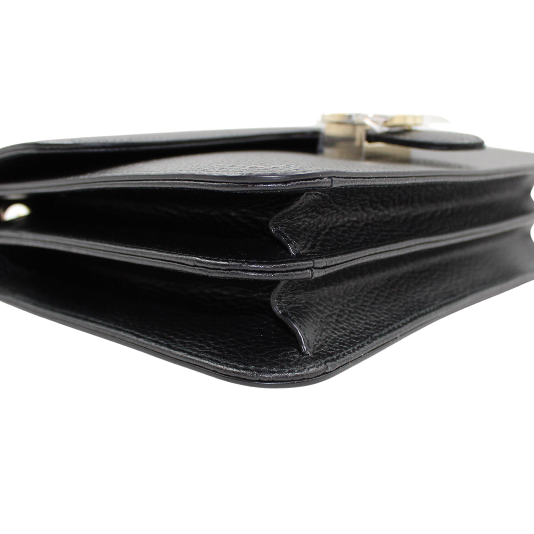 Gucci Large Interlocking GG Leather Shoulder Bag