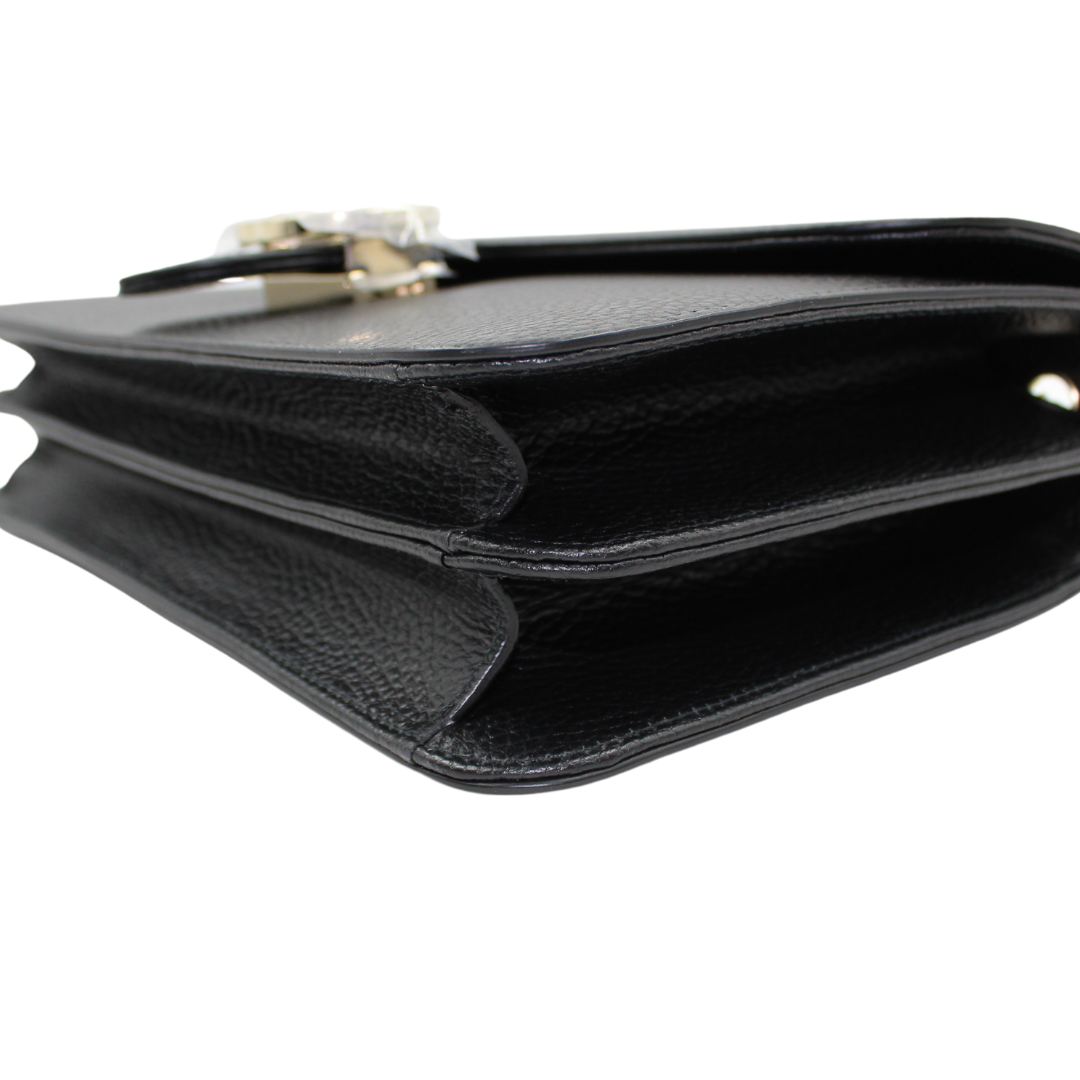 Gucci Large Interlocking GG Leather Shoulder Bag