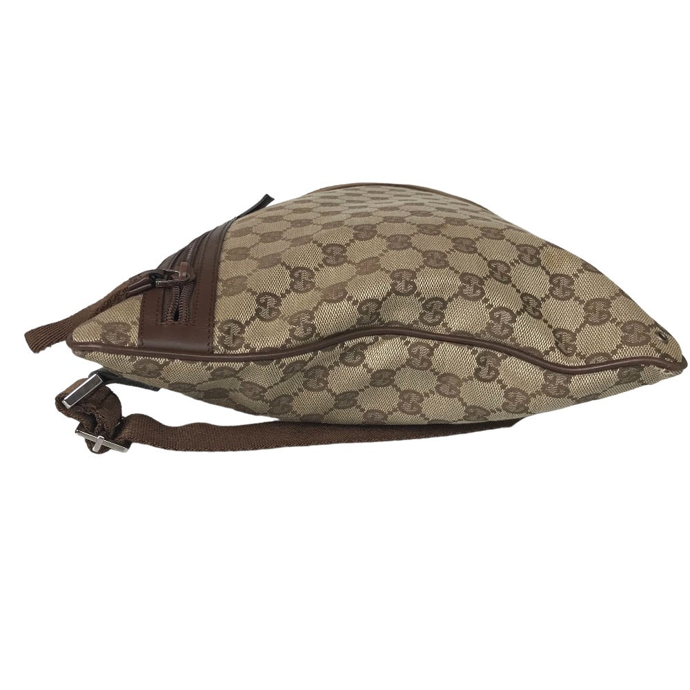 GUCCI Shoulder Bag 90477 213317 GG canvas Brown Sling bag
