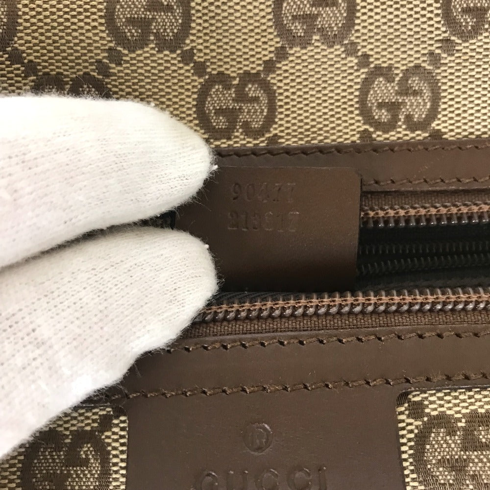 GUCCI Shoulder Bag 90477 213317 GG canvas Brown Sling bag