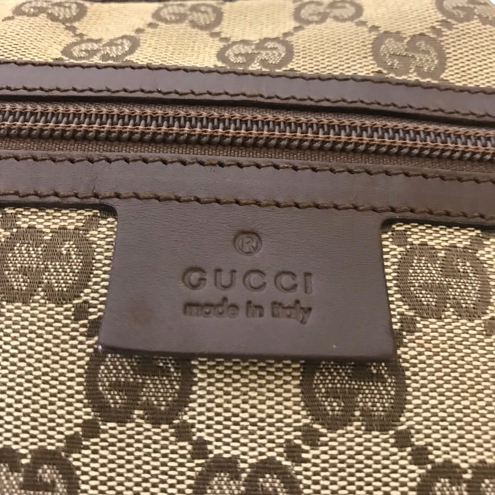 GUCCI Shoulder Bag 90477 213317 GG canvas Brown Sling bag