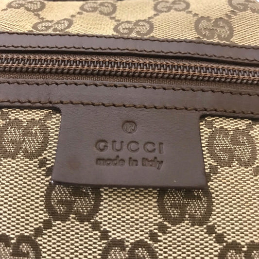 GUCCI Shoulder Bag 90477 213317 GG canvas Brown Sling bag