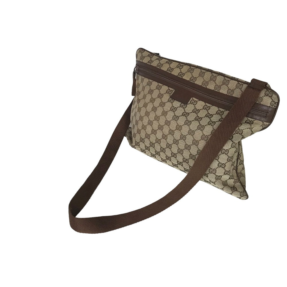 GUCCI Shoulder Bag 90477 213317 GG canvas Brown Sling bag