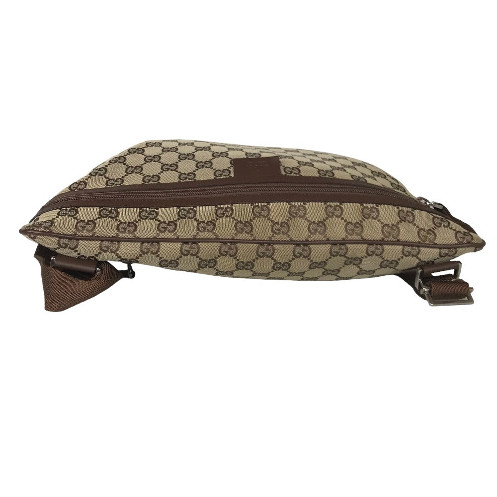 GUCCI Shoulder Bag 90477 213317 GG canvas Brown Sling bag