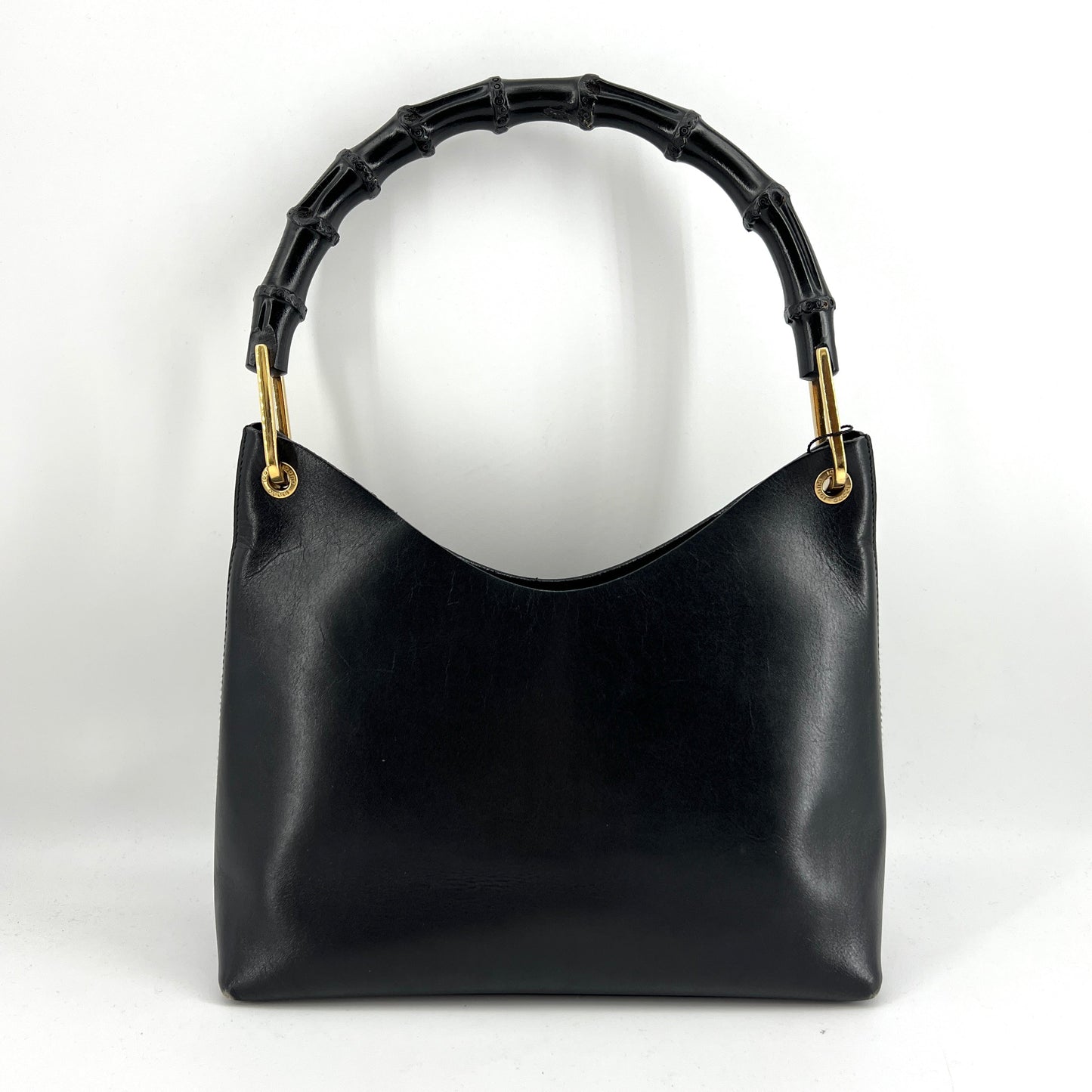 Gucci Bamboo Leather Hobo with Purse