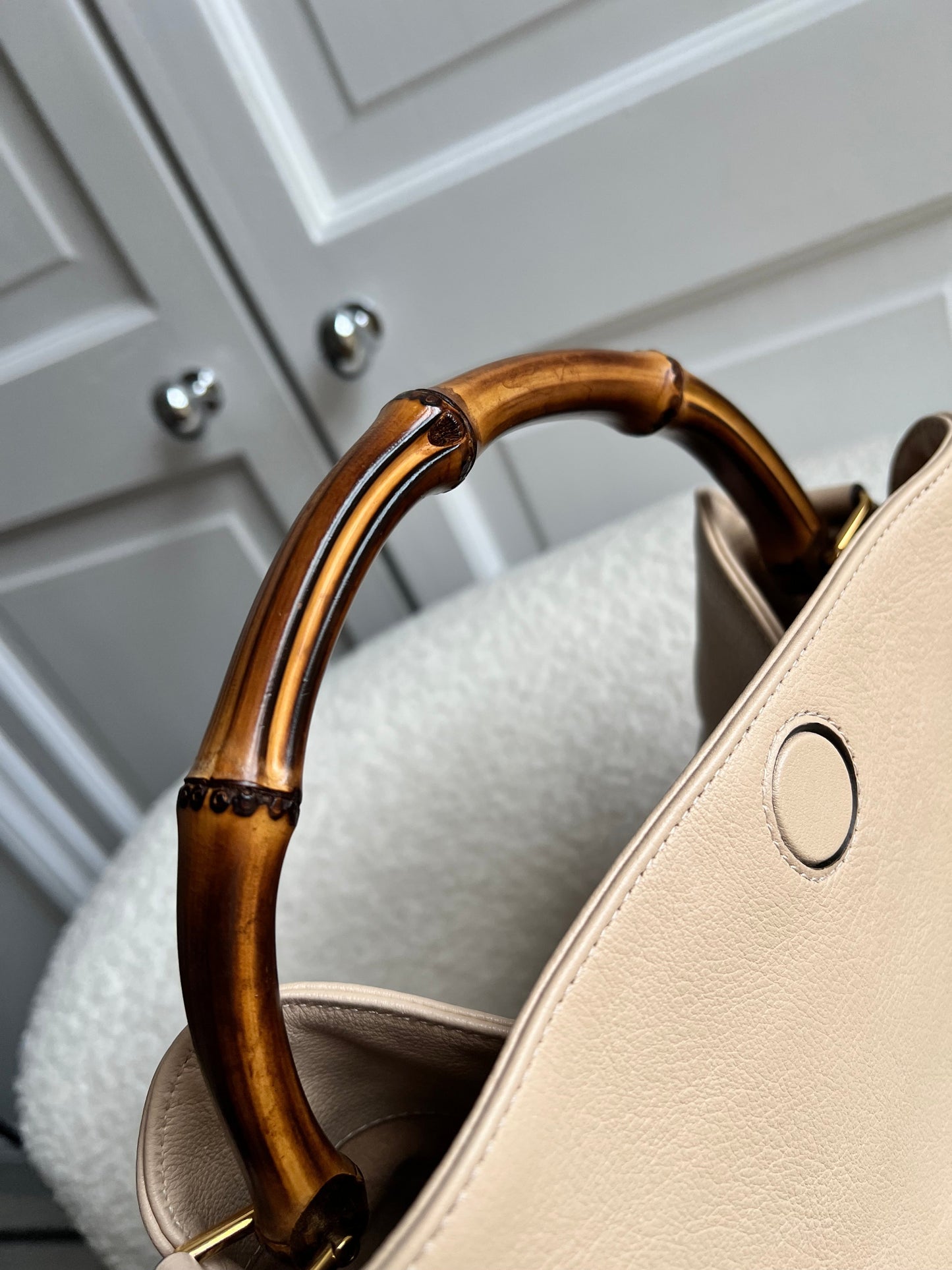 Gucci Cream Medium Diana Hobo (RRP £2110)