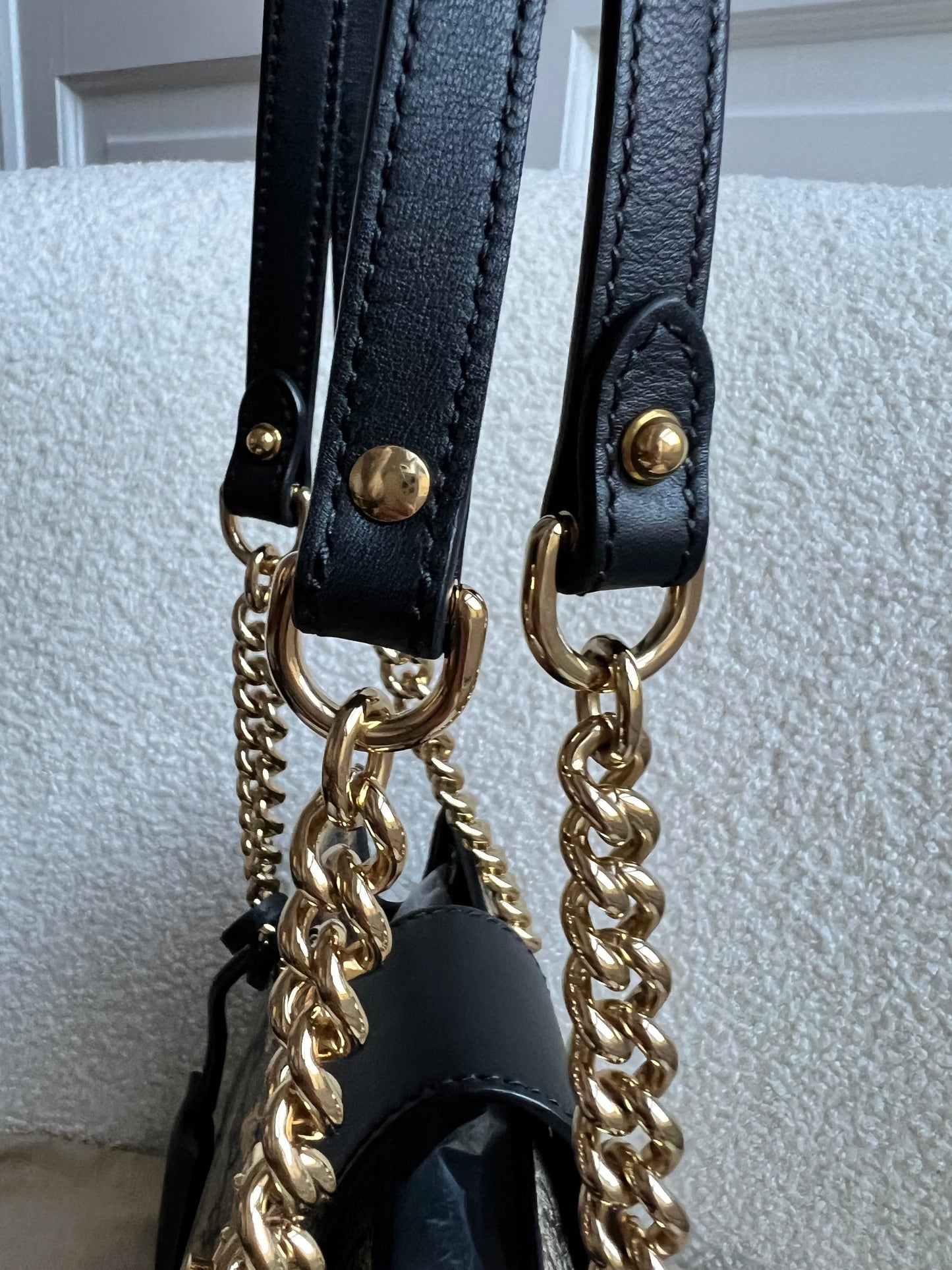 Gucci Supreme Bee Small Padlock Tote