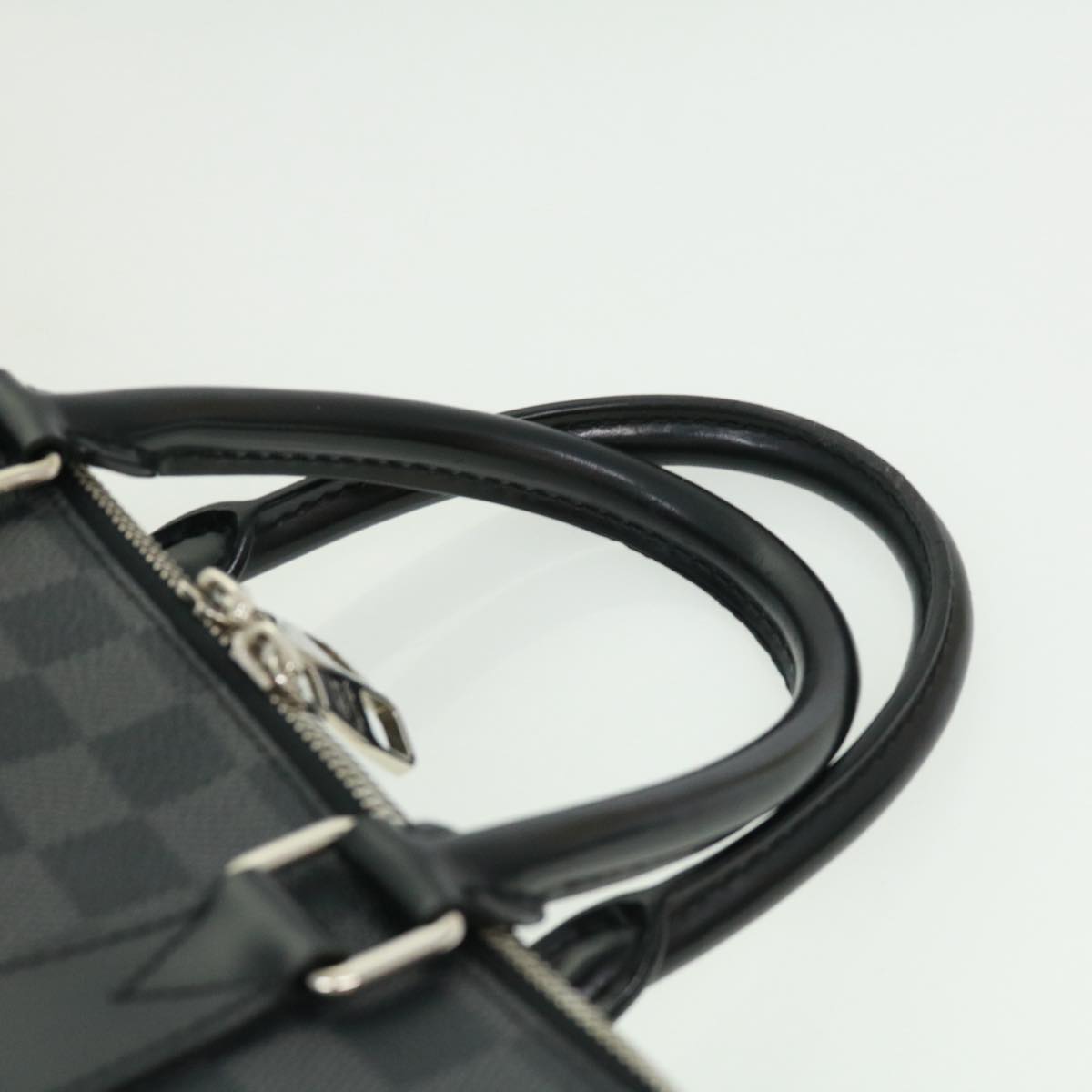 Louis Vuitton Black Canvas Porte documents Jour briefcase bag