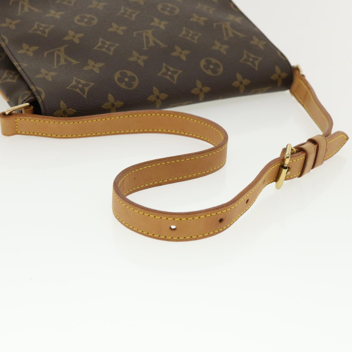 Louis Vuitton Brown Canvas Musette Tango shoulder bag