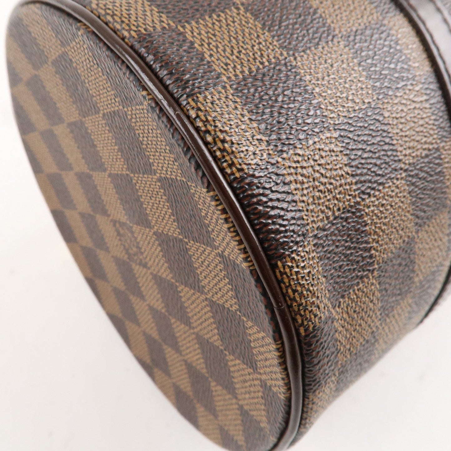 Authe Louis Vuitton Damier Papillon 30 Hand Bag & Pouch Brown N51303